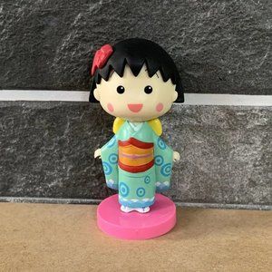 Cute kimono cartoon doll car accessories